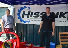 Cees Bod en Tim Hissink van Hissink Custom made Machinery